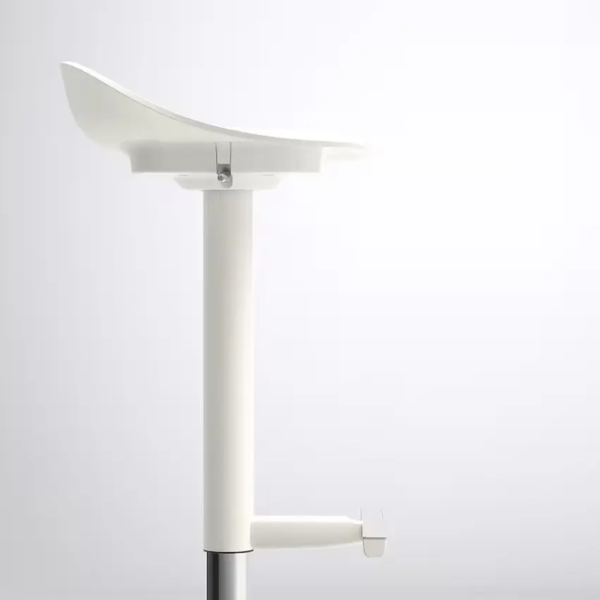 Scaun de bar Ikea Janinge Plastic / Metal / White photo 2