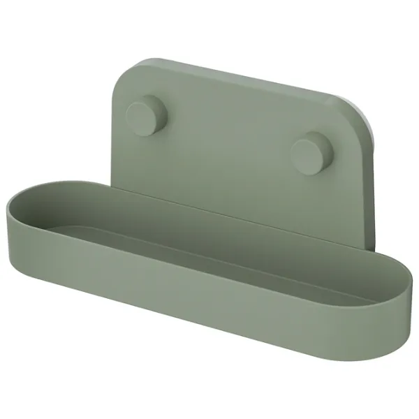 Raft pentru baie Ikea Obonas Plastic / Sage Green photo 1