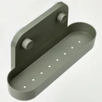 Raft pentru baie Ikea Obonas Plastic / Sage Green photo 2