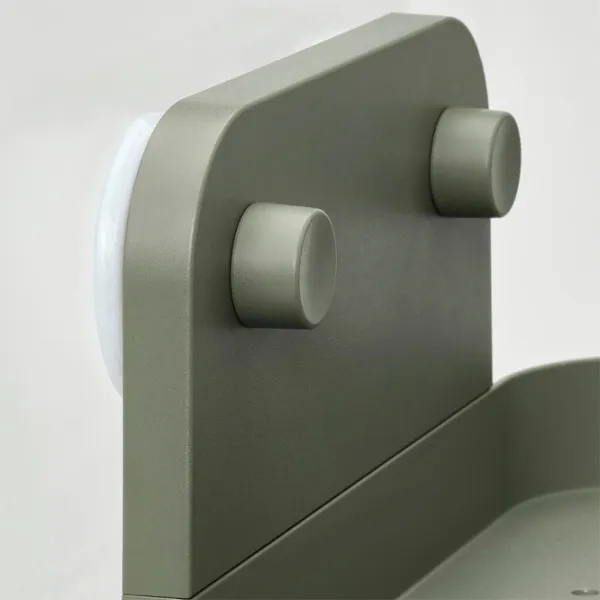 Raft pentru baie Ikea Obonas Plastic / Sage Green photo 3