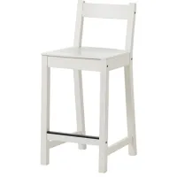 Барный стул Ikea Nordviken Шпон / Шпон / Белый