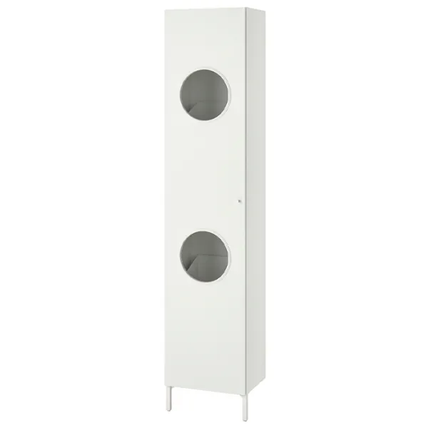 Шкаф пенал Ikea Nysjon  Напольная / ЛДСП / Белый photo 1 Шкаф пенал Ikea Nysjon  Напольная / ЛДСП / Белый photo 1
