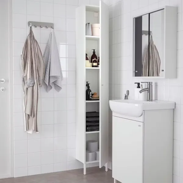 Dulap penal Ikea Nysjon  Pe podea / DSP / White photo 3