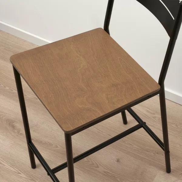 Барный стул Ikea Sandsberg Фанера / Сталь / Коричневый photo 5