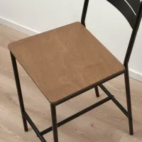 Барный стул Ikea Sandsberg Фанера / Сталь / Коричневый photo 5