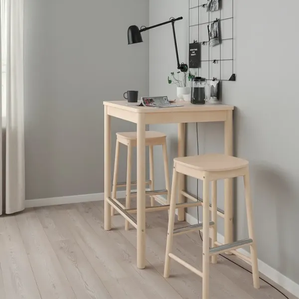 Scaun de bar Ikea Ronninge Lemn / Lemn / Lemn natural photo 2