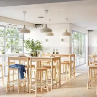 Scaun de bar Ikea Ronninge Lemn / Lemn / Lemn natural photo 8