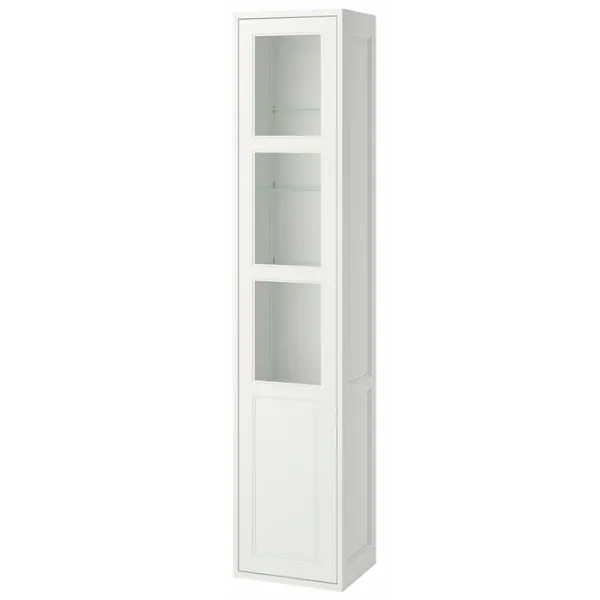 Шкаф пенал Ikea Tannforsen Настенная / ДСП / Белый photo 1