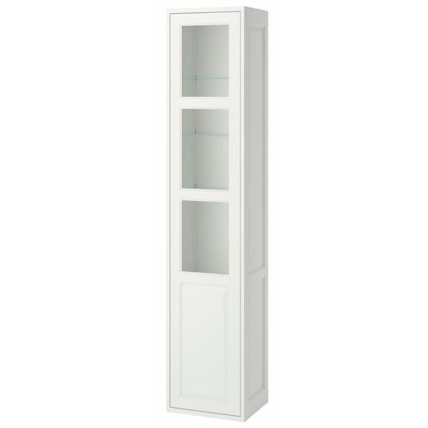 Шкаф пенал Ikea Tannforsen Настенная / ДСП / Белый photo 1