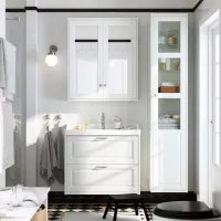 Dulap penal Ikea Tannforsen Pe perete / DSP / White photo 2