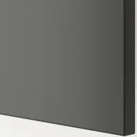 Comodă Ikea Besta/Lappviken/Stubbarp 74 x 180 x 42 / MDF / Gri închis photo 2