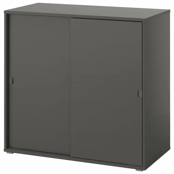 Комод Ikea Vihals 90 x 95 x 47см / МДФ / Серый  photo 1