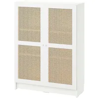 Comodă Ikea Billy/Hogadal 106 x 80 x 30 / MDF / Alb - Bambus