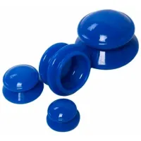 Ventuze pentru masaj Chudesnik SVC4SIL Silicon / 4