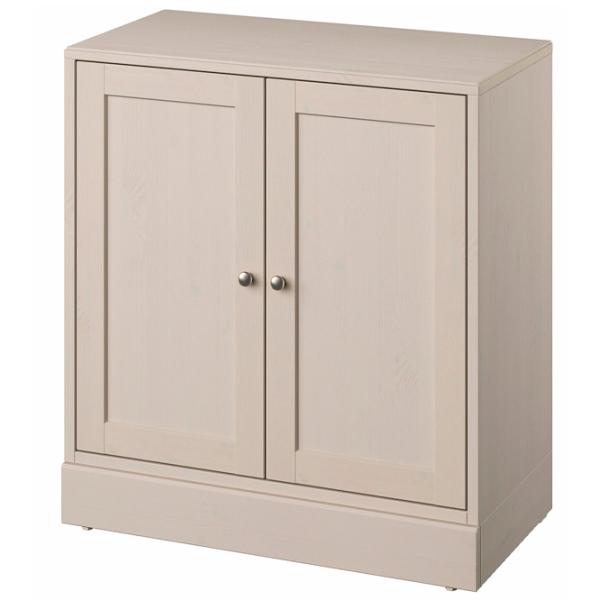 Комод Ikea Havsta 89 x 81 x 45см / МДФ / Серо - Бежевый photo 1