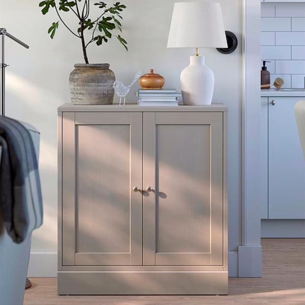 Комод Ikea Havsta 89 x 81 x 45см / МДФ / Серо - Бежевый photo 2