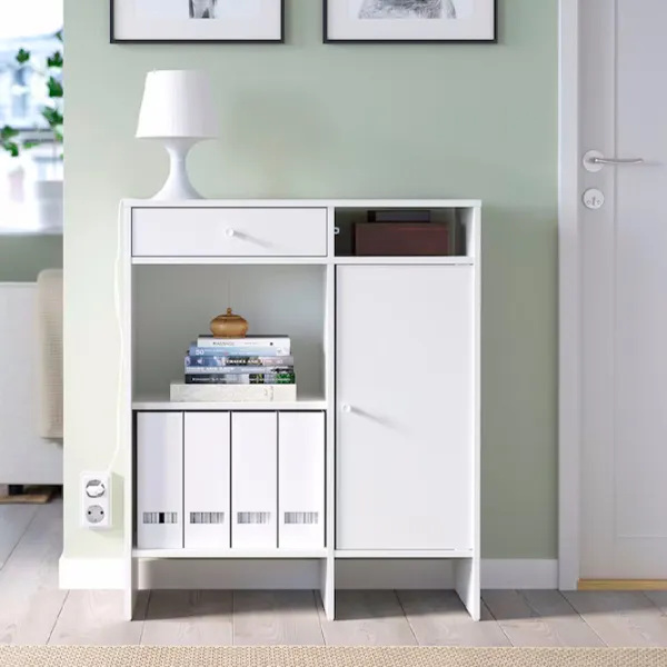 Комод Ikea Baggebo 92 x 78 x 30см / МДФ / Белый photo 2