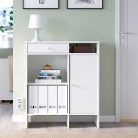 Comodă Ikea Baggebo 92 x 78 x 30 / MDF / Alb photo 2