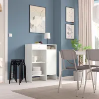 Comodă Ikea Baggebo 92 x 78 x 30 / MDF / Alb photo 3