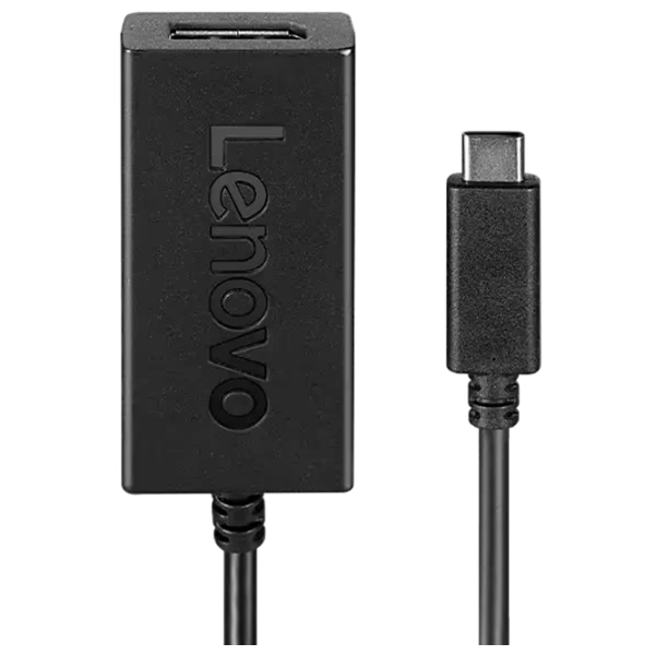 Adaptor Lenovo 4X90Q93303 USB Type-C / Black photo 2 Adaptor Lenovo 4X90Q93303 USB Type-C / Black photo 2