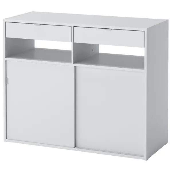 Комод Ikea Spiksmed  79.3 x 195 x 40см / МДФ / Серый  photo 2