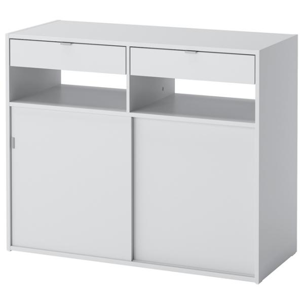 Комод Ikea Spiksmed  79.3 x 195 x 40см / МДФ / Серый  photo 2