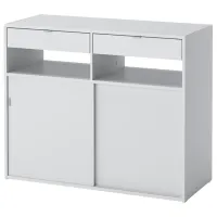 Комод Ikea Spiksmed 79.3 x 195 x 40см / МДФ / Серый photo 2