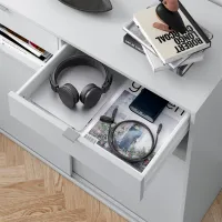 Комод Ikea Spiksmed 79.3 x 195 x 40см / МДФ / Серый photo 4