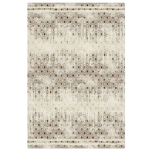 Covor Covoare Ungheni Geo Beige Brown / Acril photo 1