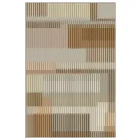 Covor Covoare Ungheni Geo Grey Brown / Acril