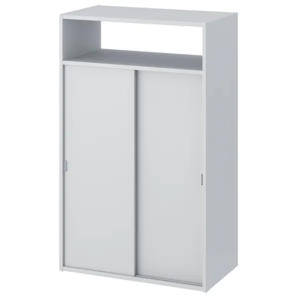 Comodă Ikea Spiksmed  96 x 137 x 32 / MDF / Gray photo 2