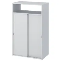 Comodă Ikea Spiksmed 96 x 137 x 32 / MDF / Gray photo 2