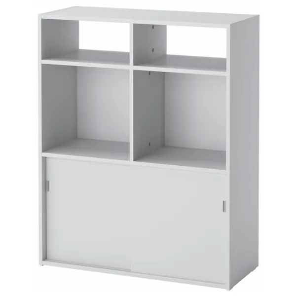 Comodă Ikea Spiksmed  96 x 137 x 32 / MDF / Gray photo 3