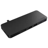 Adaptor Hub Lenovo Slim Travel Dock USB Type-C / Black photo 5