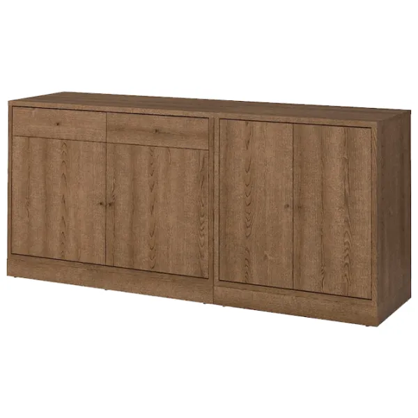 Комод Ikea Tonstad 90 x 202.3 x 47см / МДФ / Коричневый  photo 1