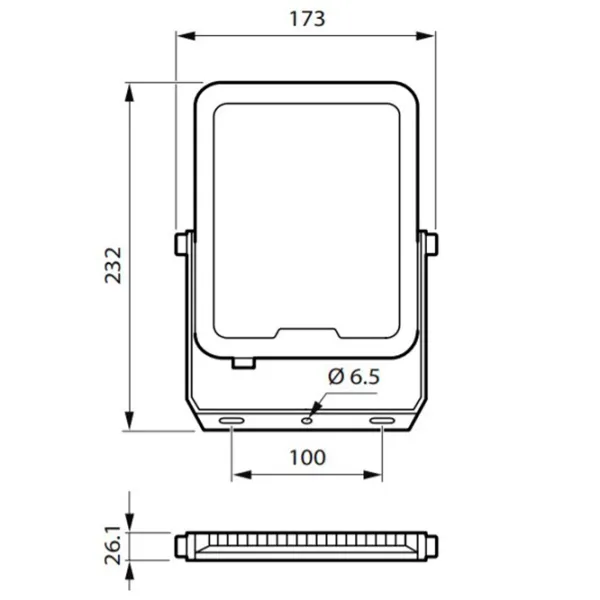 Proiector LED Philips BVP164 White / 6000lm photo 2