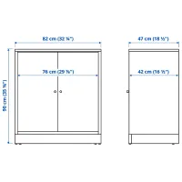 Comodă Ikea Tonstad 90 x 82 x 47 / MDF / Oak Veneer photo 4