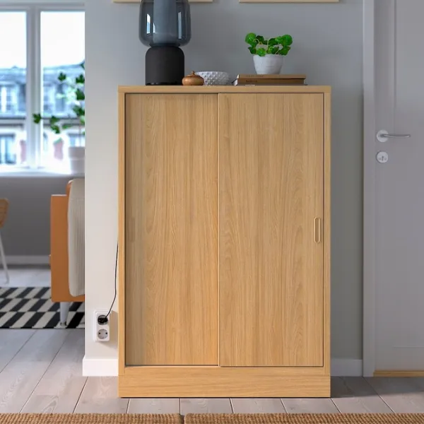 Комод Ikea Tonstad 120 x 82 x 37см / МДФ / Дубовый Шпон photo 2