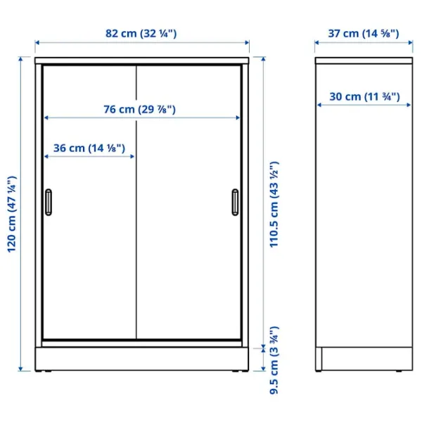 Комод Ikea Tonstad 120 x 82 x 37см / МДФ / Дубовый Шпон photo 5