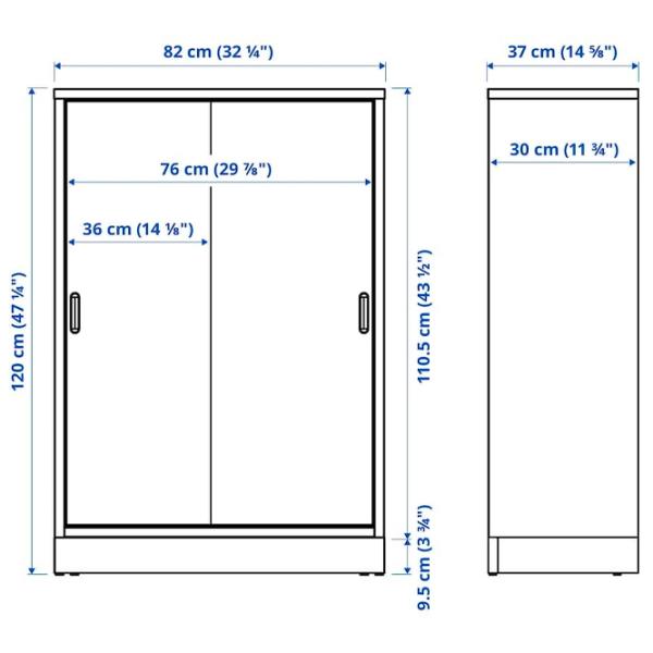 Комод Ikea Tonstad 120 x 82 x 37см / МДФ / Дубовый Шпон photo 5