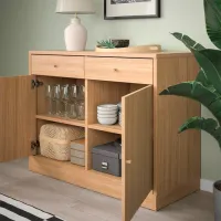 Comodă Ikea Tonstad 90 x 120.5 x 47 / MDF / Oak Veneer photo 5