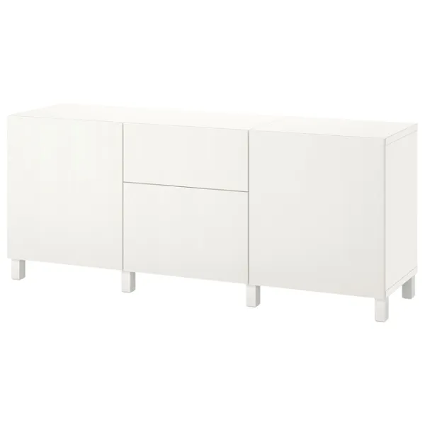 Комод Ikea Besta/Timmerviken/Stubbarp 74 x 180 x 42см / МДФ / Белый photo 1
