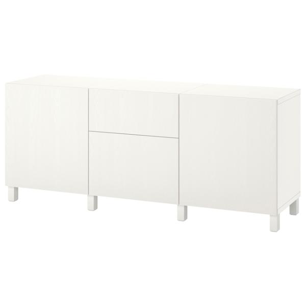Комод Ikea Besta/Timmerviken/Stubbarp 74 x 180 x 42см / МДФ / Белый photo 1