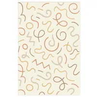 Ковер Covoare Ungheni Geo Бежевый / Акрил