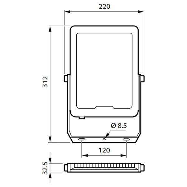 Proiector LED Philips BVP165 White / 12000lm photo 2 Proiector LED Philips BVP165 White / 12000lm photo 2