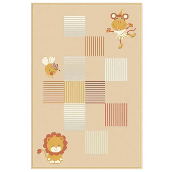 Covor Covoare Ungheni Geo Brown Beige / Acril photo 1