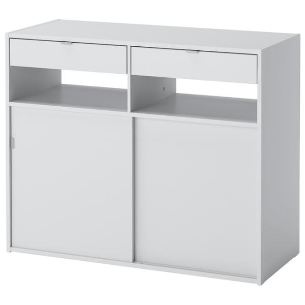 Комод Ikea Spiksmed  79.3 x 97 x 40см / МДФ / Серый  photo 1