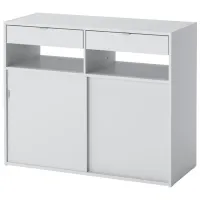 Комод Ikea Spiksmed  79.3 x 97 x 40см / МДФ / Серый 