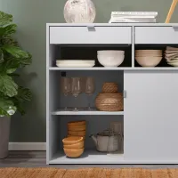 Comodă Ikea Spiksmed 79.3 x 97 x 40 / MDF / Gray photo 6