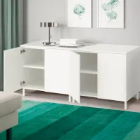 Comodă Ikea Platsa/Fonnes 73 x 160 x 57 / MDF / Alb photo 2